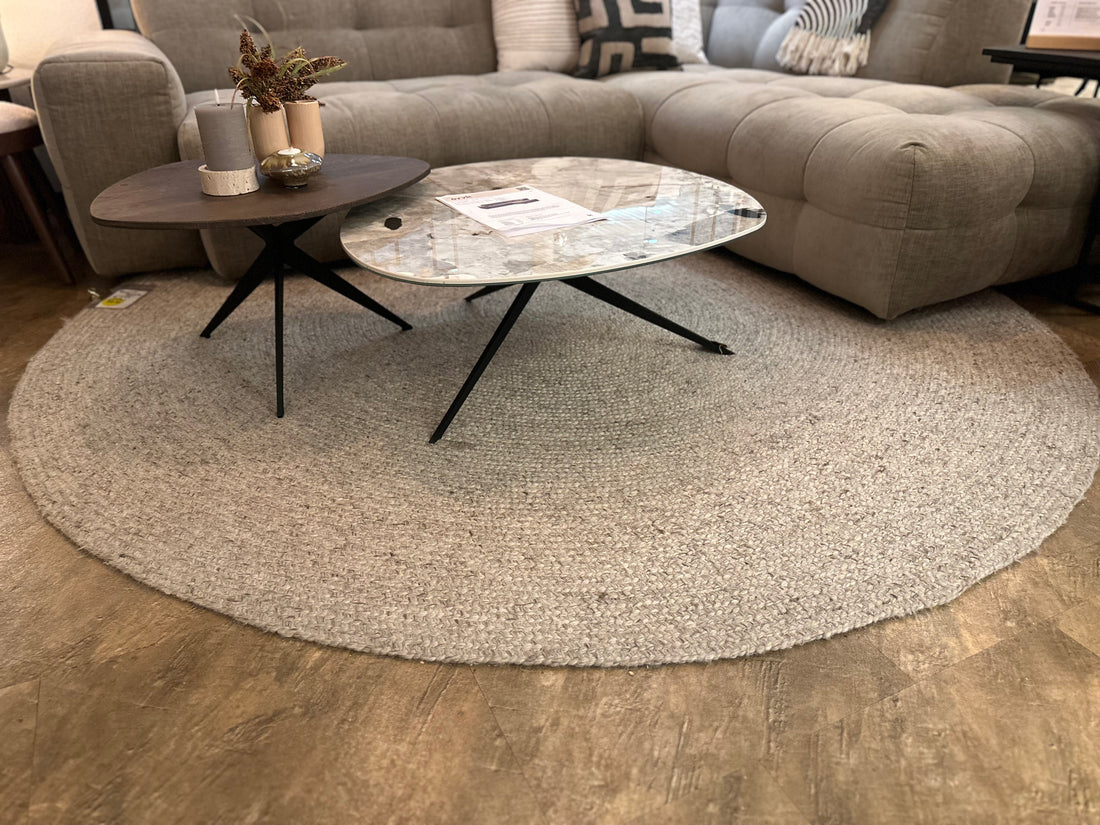 Teppich Pebble Rund Dove - Showroom - Selbstabholung