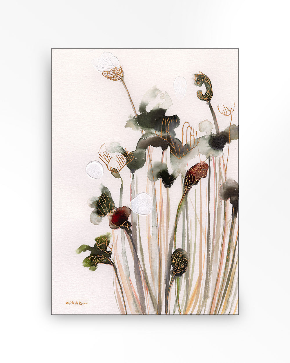 Wandbild Pastel Flowers 2