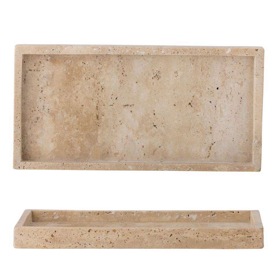 Tablett Majsa, Travertine