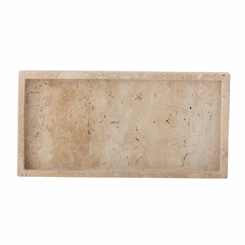 Tablett Majsa, Travertine